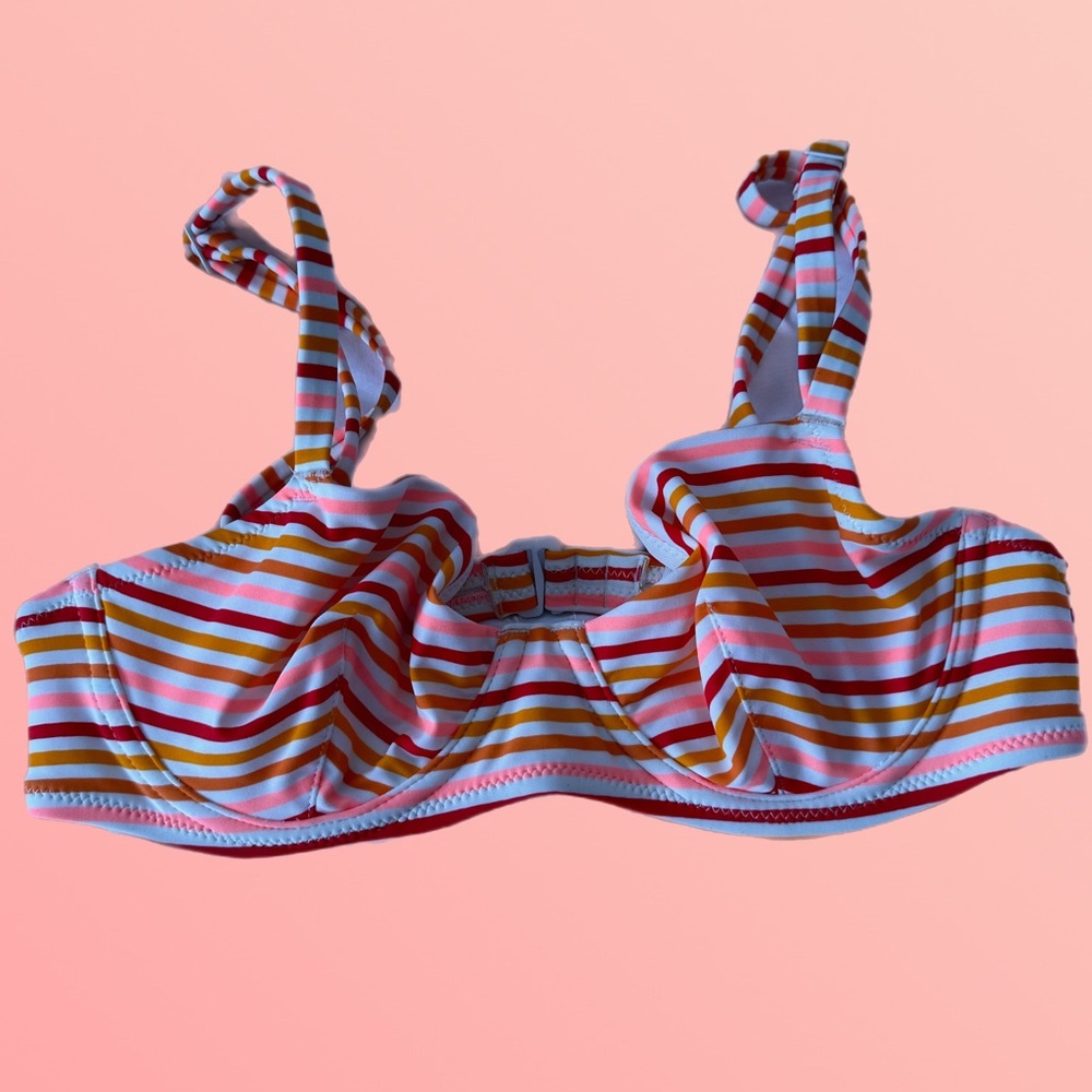 Aerie Multi-Stripe Wire Bikini Top